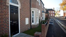 A photograph of houses in Hertsmere