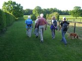 Group of people on a walk