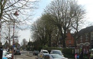 Watling Street in the Radlett North Conservation Area