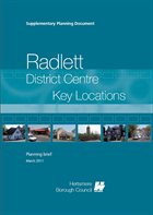 Radlett District Centre Planning Brief SPD front cover