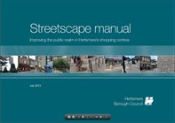 front cover of the Streetscape manual