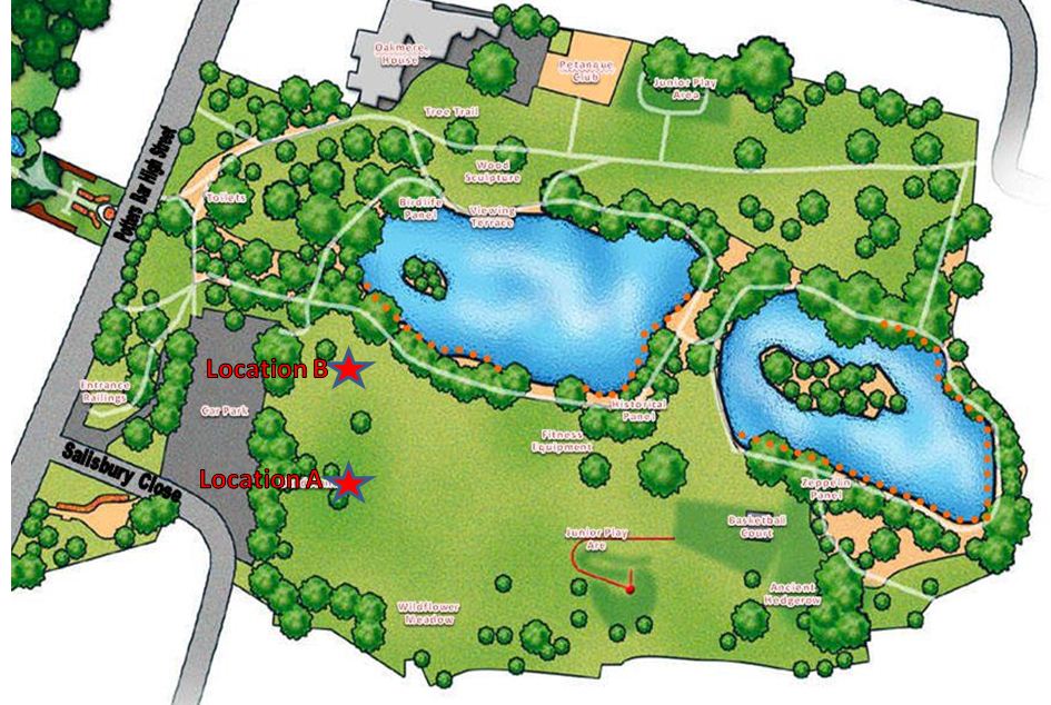 oakmere bandstand location