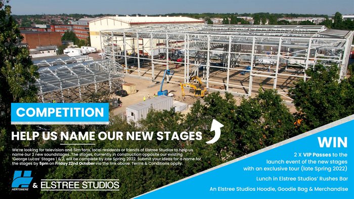 Elstree Studios Competition Flyer