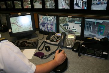 CCTV control room