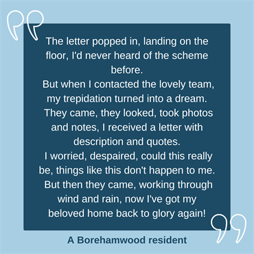 The Green Homes Grant scheme quote Borehamwood