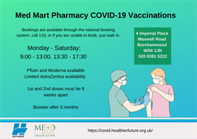 A5 Med Mart Pharmacy (8.27 x 5.83 in)