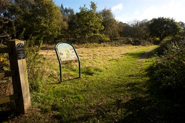 Fishers Field welcome panel