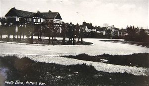 part of Heath Drive not long after the estate was built