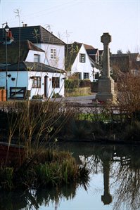 The Cage Pond within the Shenley Conservation Area