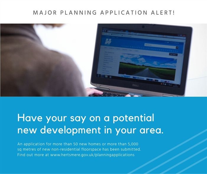 Major planning application alert FB