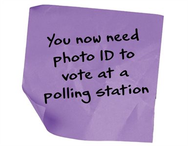 Throughout April we will be at locations around the borough talking about the need for voter ID at this year's local elections.