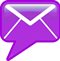 purple envelope