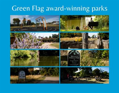 Hertsmere Borough Council continues to build on its Green Flag success – with eight parks securing the prestigious award!