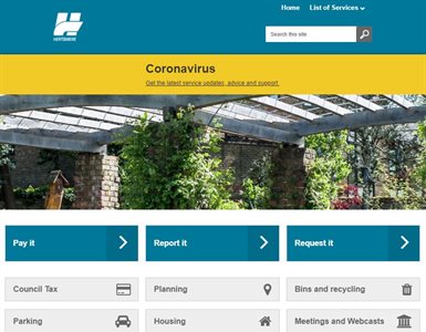 Home Hertsmere Borough Council