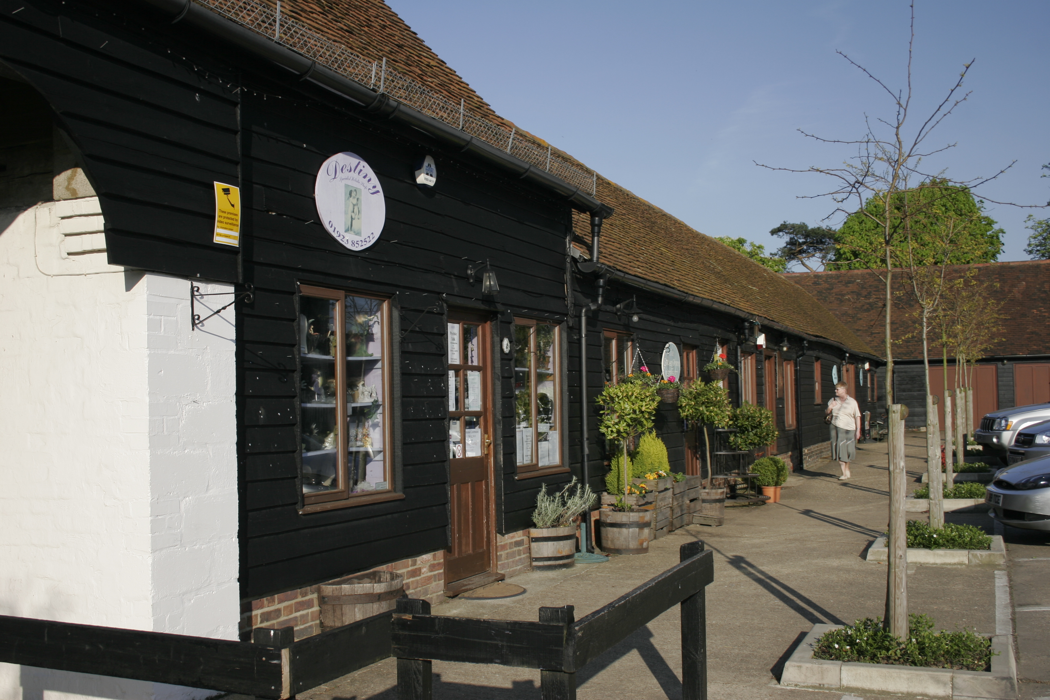 Exterior view of a local farm shop