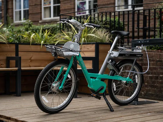 A photograph of a Beryl bike