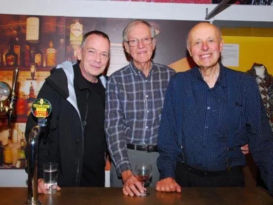 Adam, Dave and Tony at the official opening