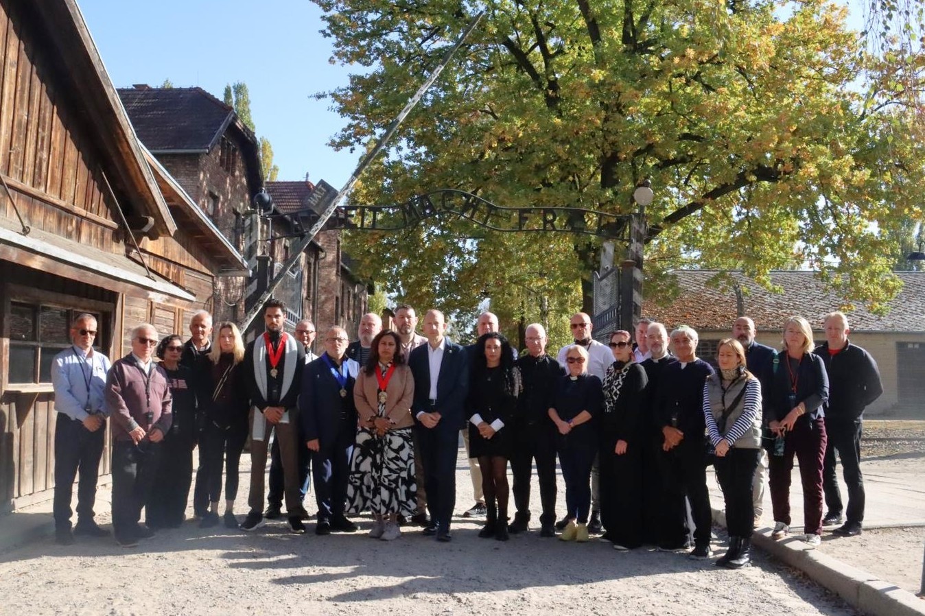 Auschwitz group shot