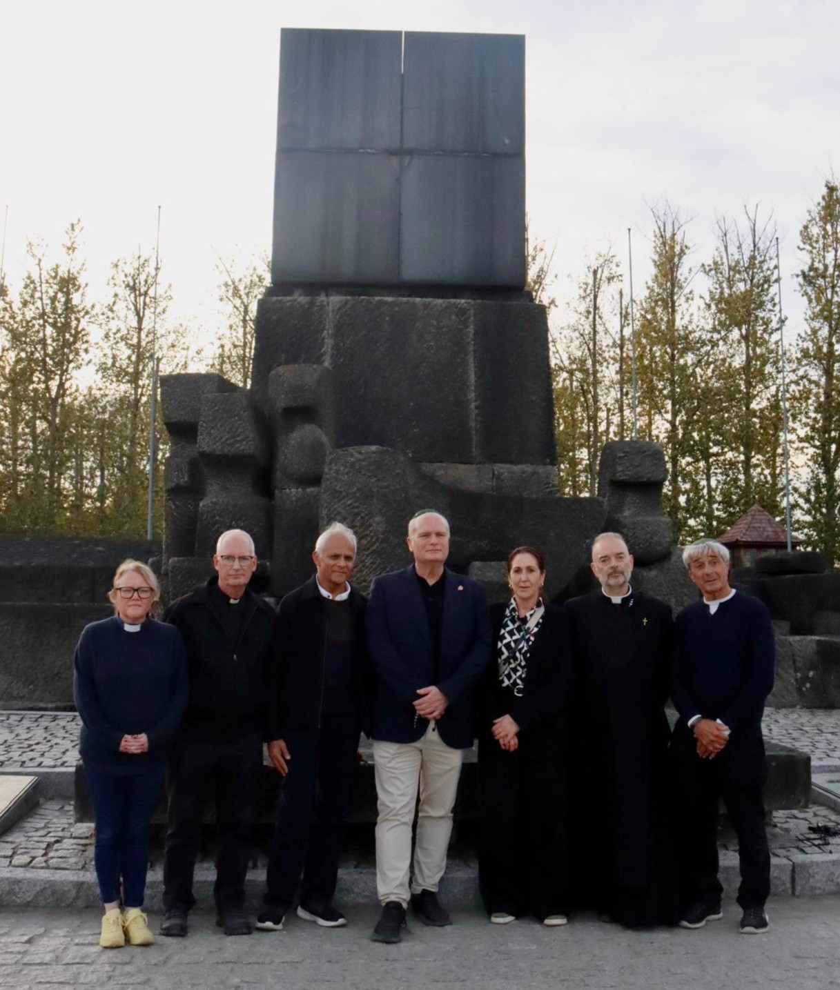 Auschwitz small group shot