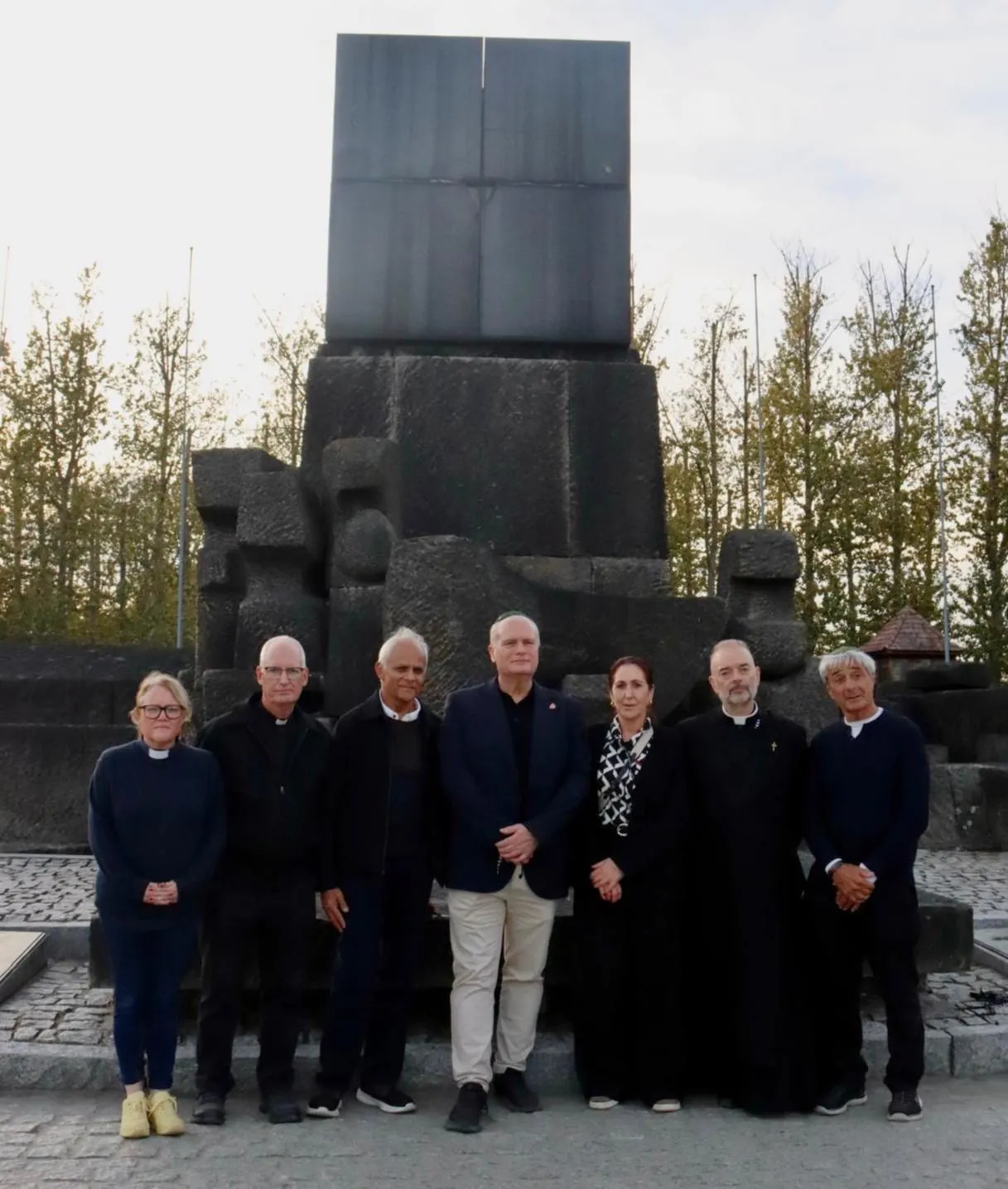 Auschwitz small group shot