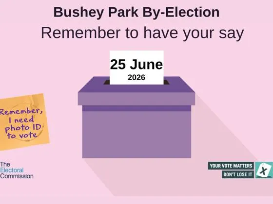 Bushey Park By-Election 25 June 2026