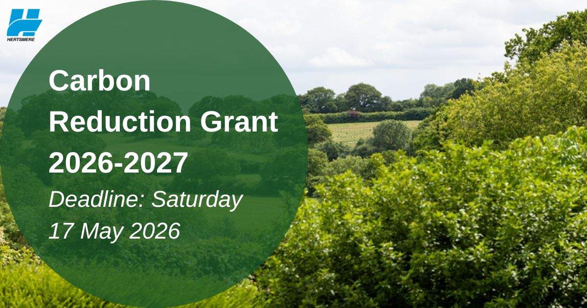 Carbon Reduction Grant scheme open for applications