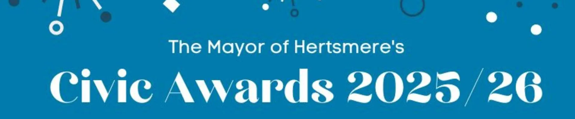 Civic Awards 2025/26 nominations are now open.