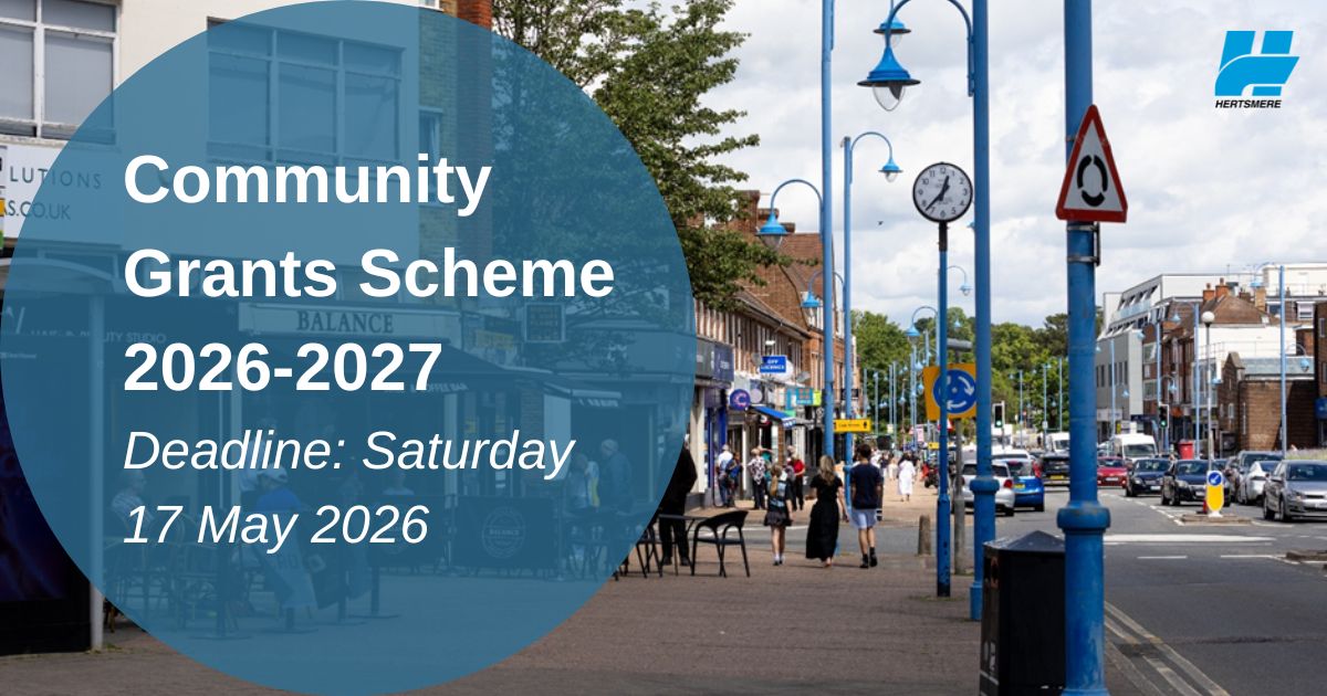 Community Grants 2026/27 Scheme now OPEN 