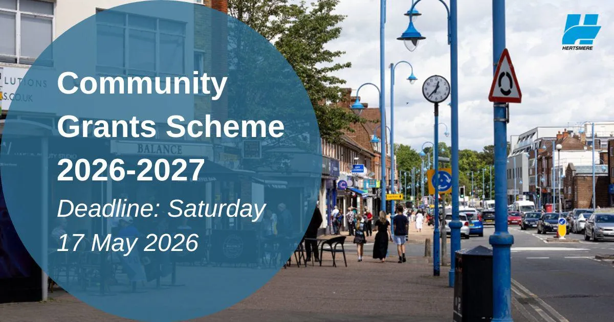 Community Grants 2026/27 Scheme now OPEN