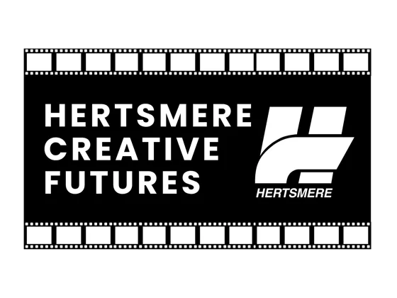 Hertsmere creative futures logo