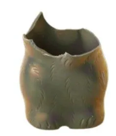 half eaten chocolate bunny