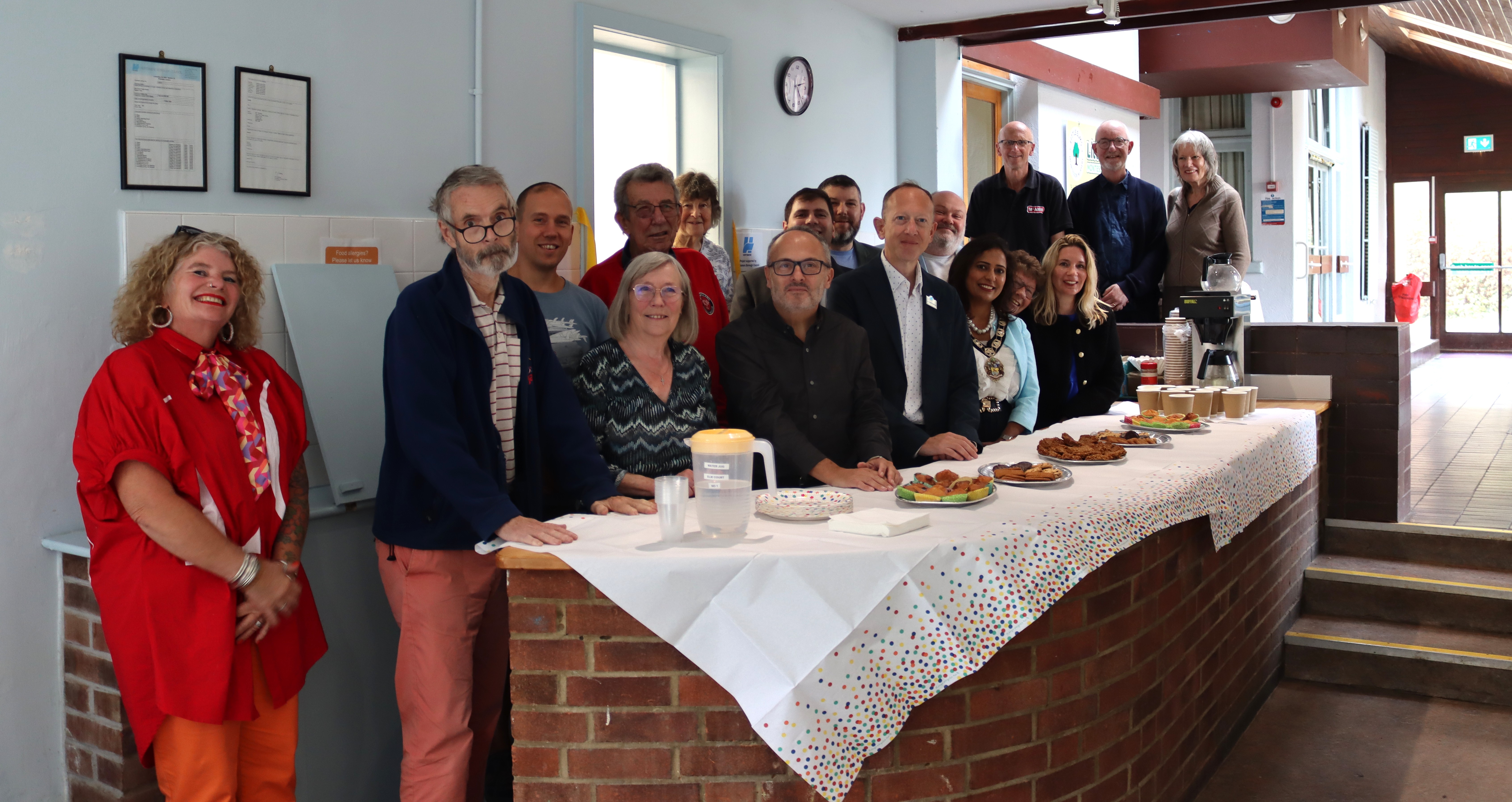 Elm Court Community Centre celebrate the upgrade