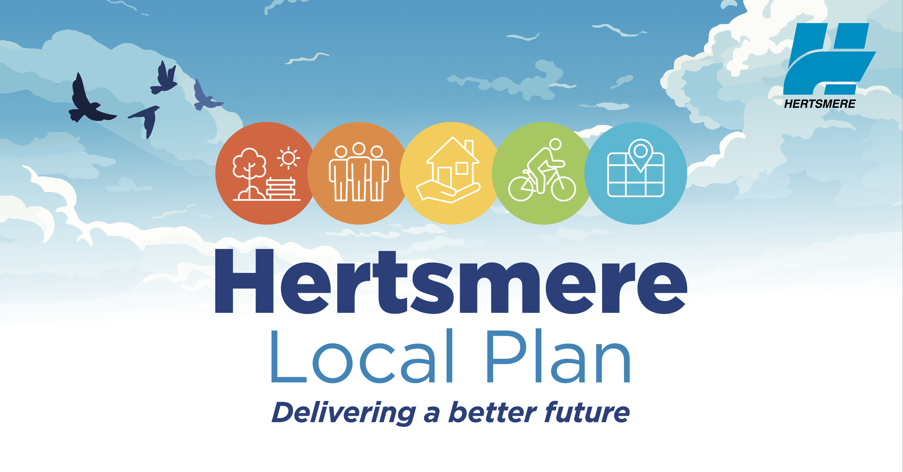 Hertsmere Local Plan Logo.