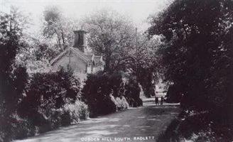 a historic view of part of the Radlett South Conservation Area