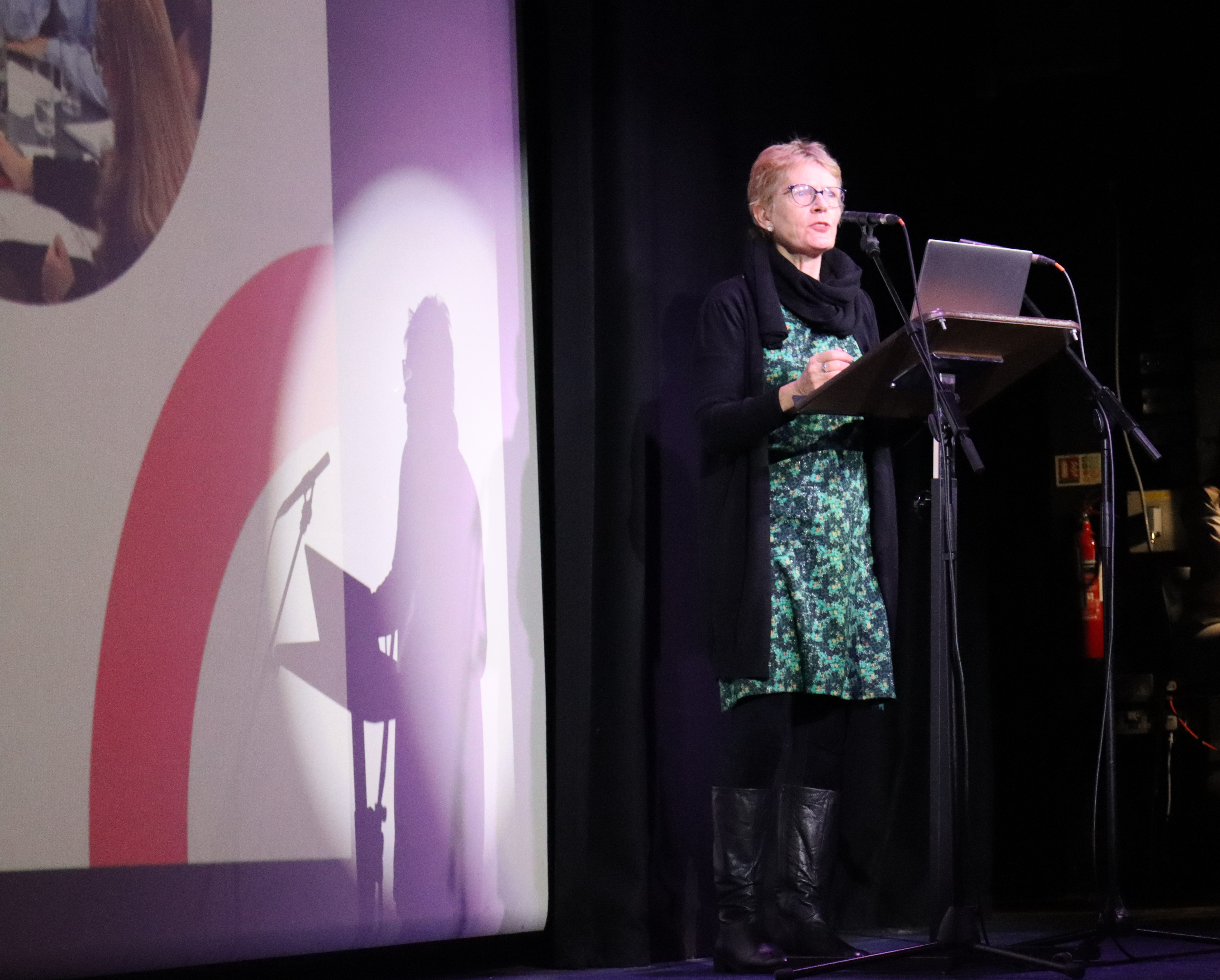 Keynote Speaker Jeni Vine from the 'Belong Network'