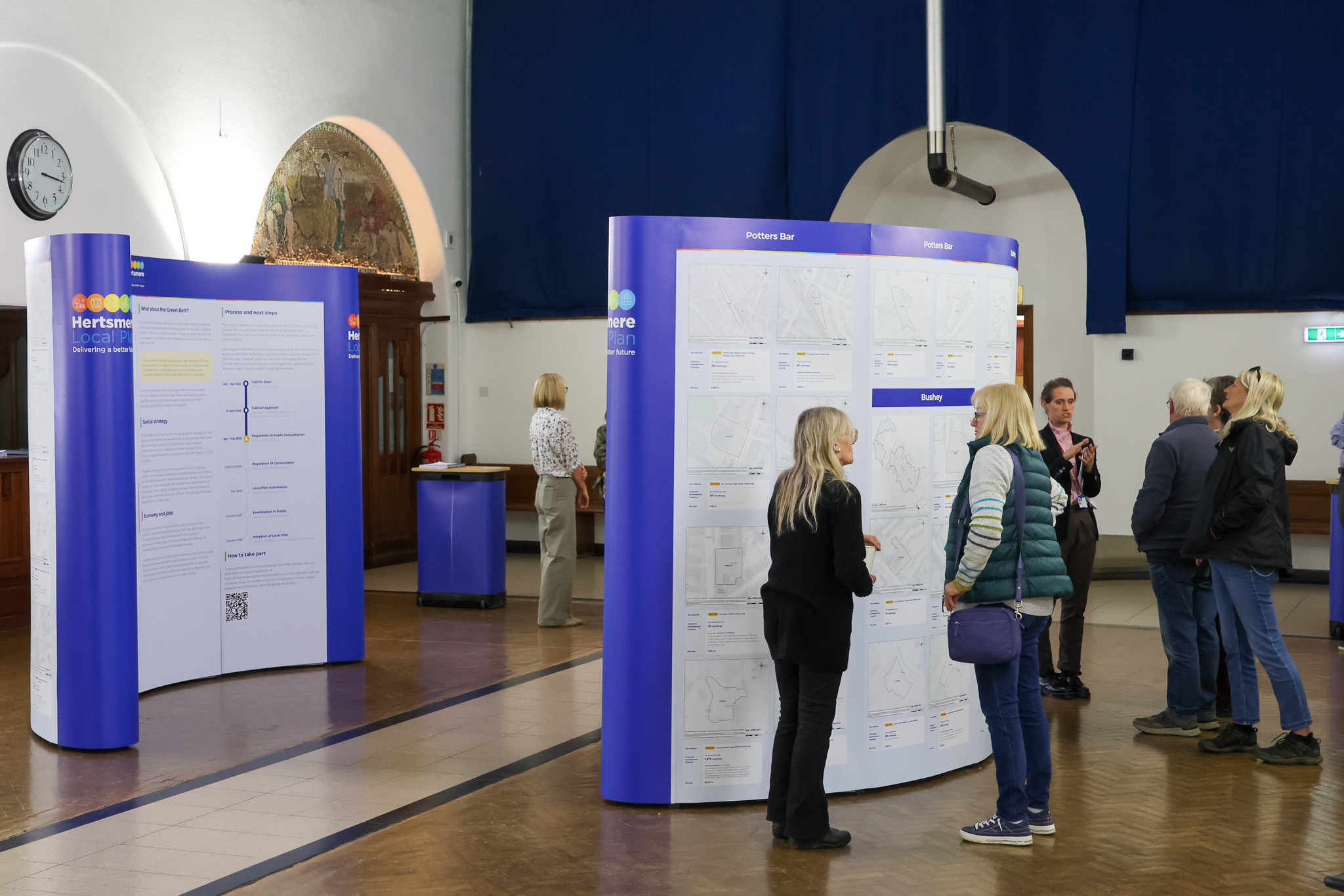 Local Plan consultation display boards