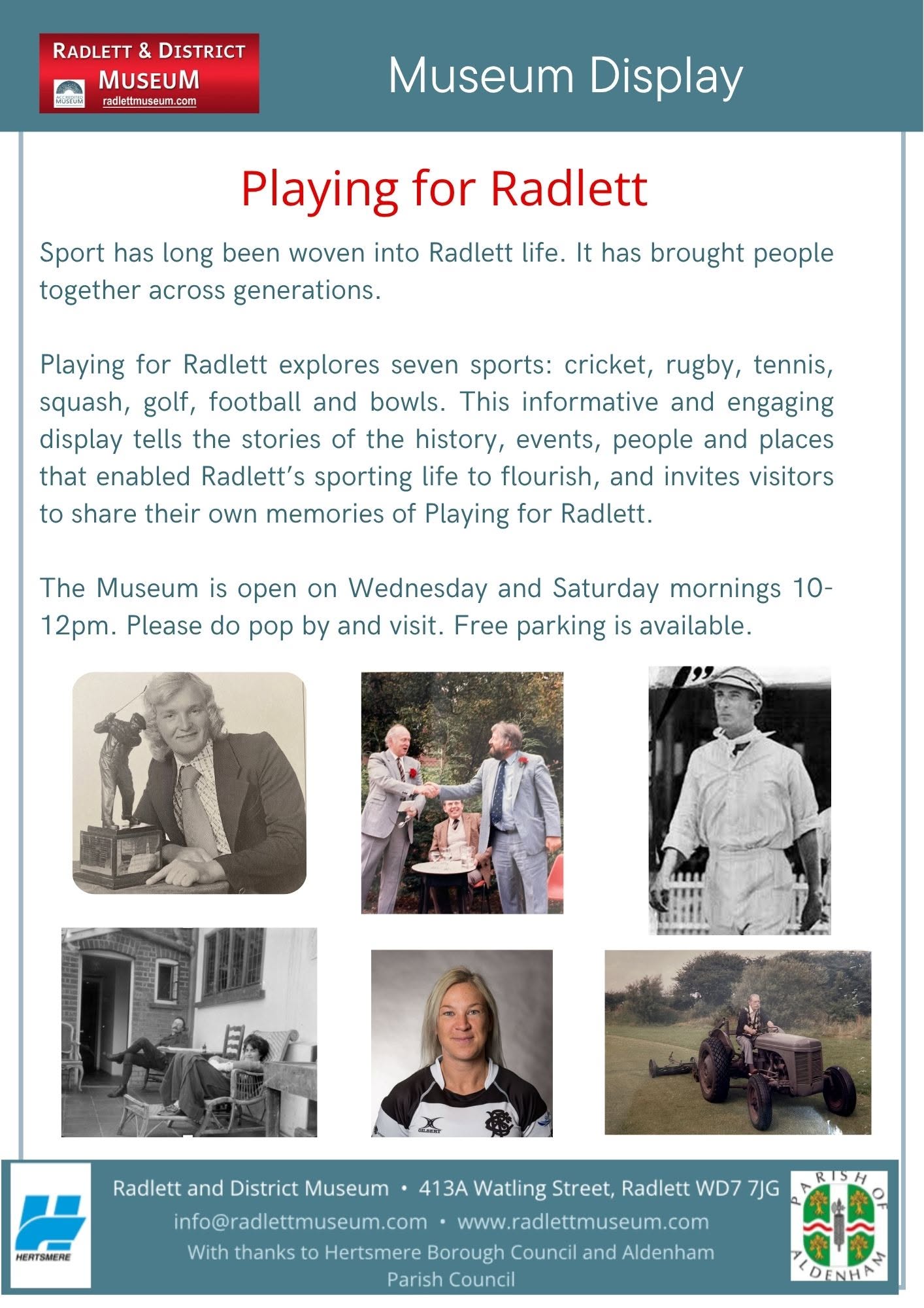 Playing for Radlett