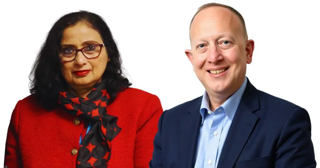 Sajida Bijle - Chief Executive and Jeremy Newmark - Leader of the Council.
