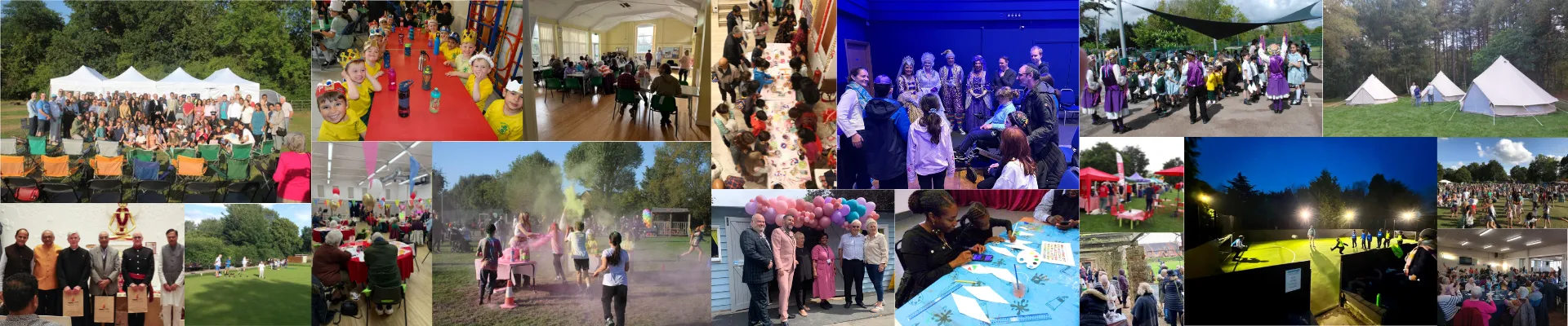 A collection of projects funded by community grants