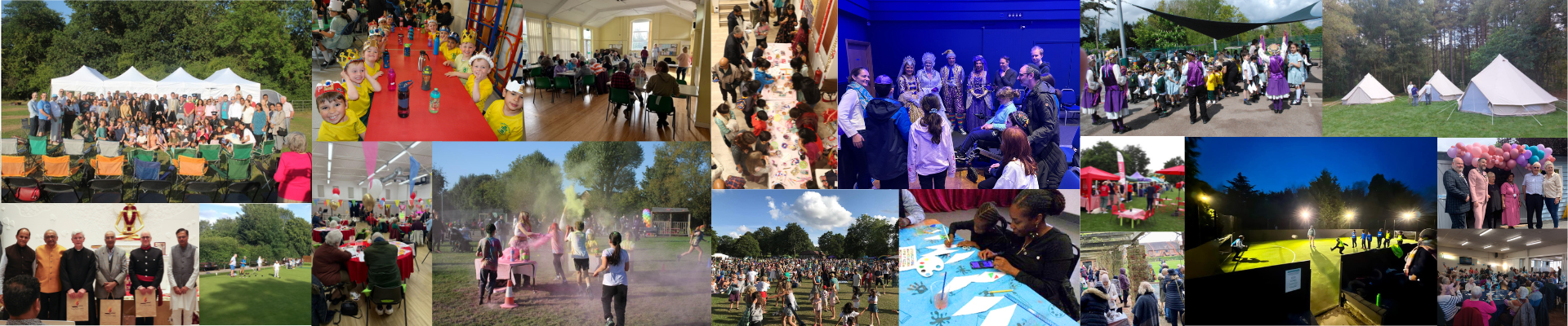 Collage of previously funded projects